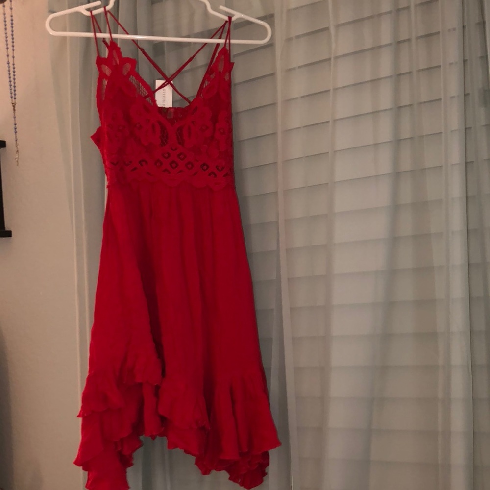 Free People Adella Slip Dress